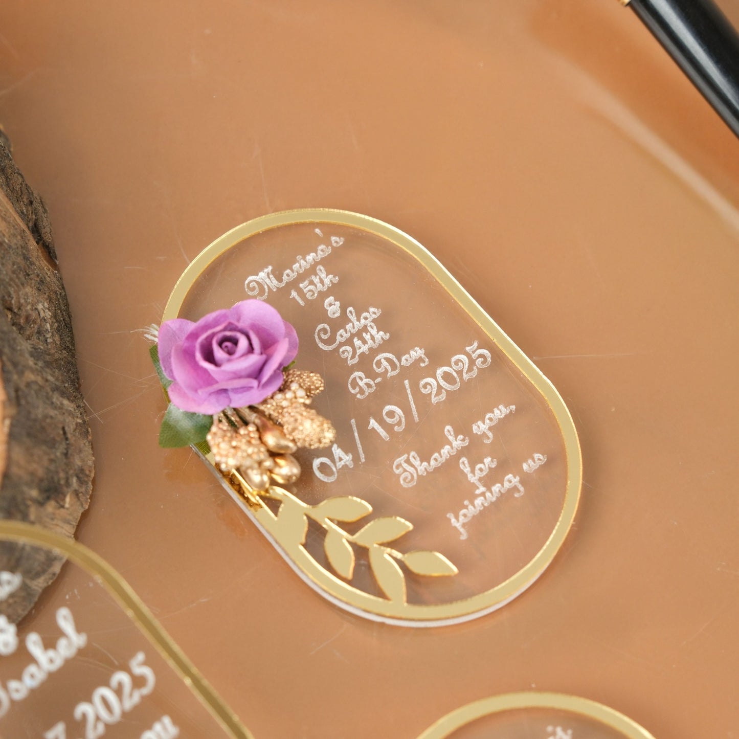 Oval Save the Date Magnet - Wedding Magnets - Personalized Invitations Magnet - Pack of 10-300 Magnet